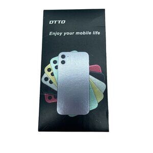 DTTO Phone Case Orange Silicone iPhone 12/12 Pro Shockproof